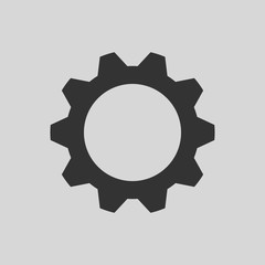 Settings, gear - vector illustration