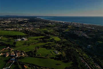 Fototapeta premium Lissabon in Portugal aus der Luft
