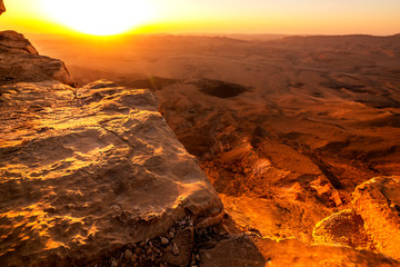 sunrise at Mitzpe Ramon, Israel