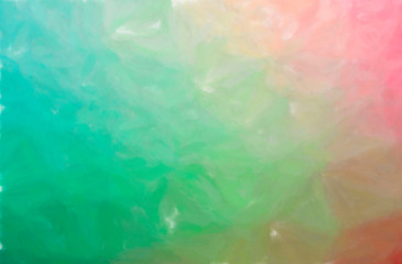 Abstract illustration of green Watercolor Wash background