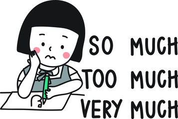 students don't want to study too much