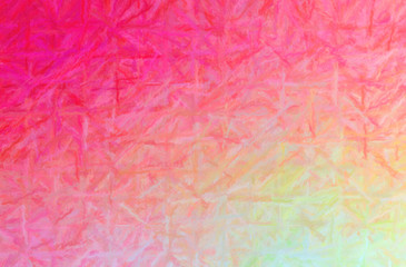 Abstract illustration of red Long brush Strokes Pastel background