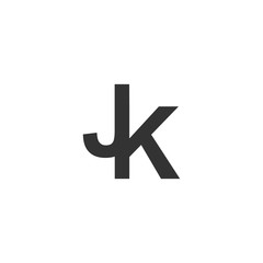 initial jk logo designs inspirations