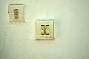 switch on wall