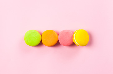 Colorful macaroons
