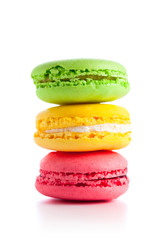 Colorful macaroons