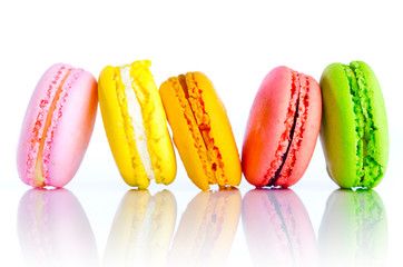 Colorful macaroons