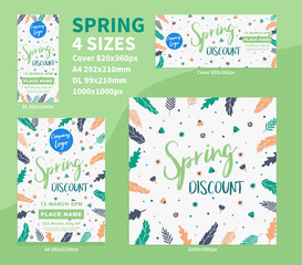 Spring Background Pack