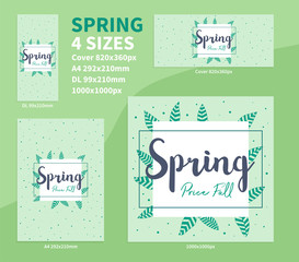 Spring Background Pack