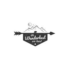 in wanderlust we trust logo