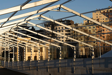 Milan, Citylife at sunset