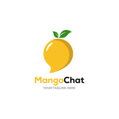 mango chat logo designs