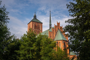 Basilica of St. Catherine in Braniewo, Warminsko-Mazurskie, Poland