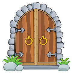 Old door theme image 1