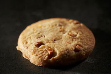 Naklejka premium Almond nuts cookie