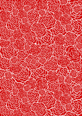 red_rose_pattern