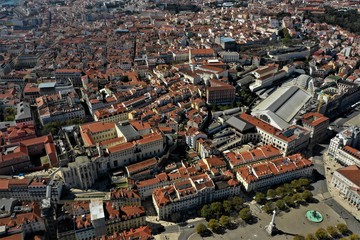 Lissabon aus der Luft