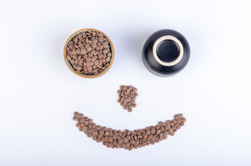smile with lentils