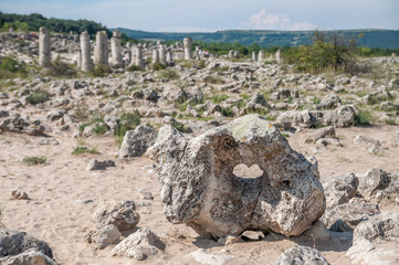 stone forest near Varna, Bulgaria