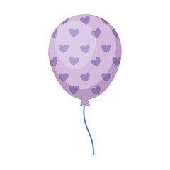 balloons helium isolated icon