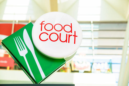 Food Court Sign