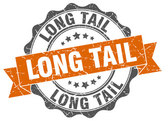 Obraz premium long tail stamp. sign. seal