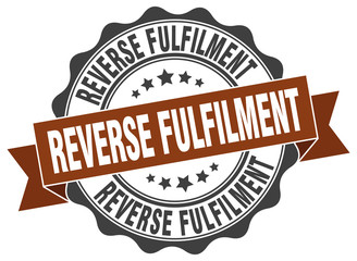 reverse fulfilment stamp. sign. seal