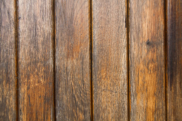 Wood texture background. Natural brown wooden planks.