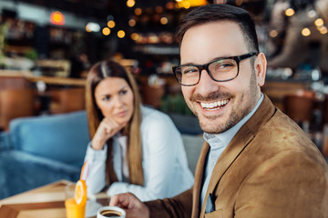 Unfaithful young man