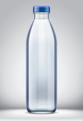 Bottle for Water on background. 