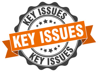 key issues stamp. sign. seal