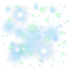 Fototapeta na wymiar Light glow effect stars. Vector sparkles on transparent background. Sparkling magic dust particles