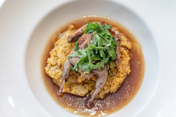 Quail and Grits