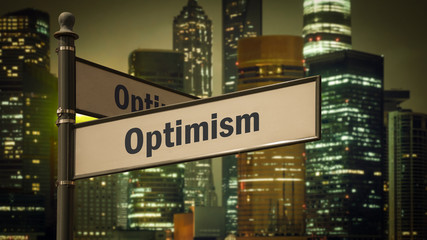 Sign 373 - Optimism