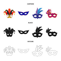 Obraz premium Vector illustration of luxury and celebration logo. Set of luxury and hide stock vector illustration.