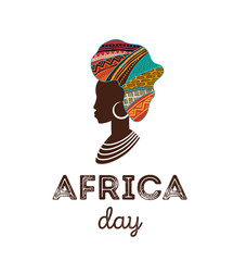Happy Africa Day. Vector poster, banner, card