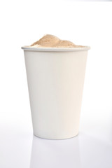 Coffee cup isolated on white background