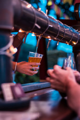 beer pouring