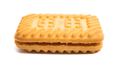 sandwich cookie isolated