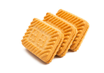 sandwich cookie isolated