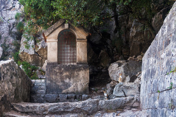 Castle Of San Giovanni, St John fortress, Kotor, Montenegro