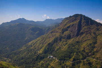 View from Little Adam's Peak, Sri Lanka.