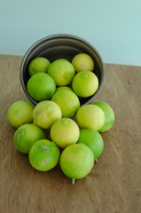 Lime On Board Surface