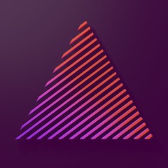 Fototapeta premium Triangle Logo
