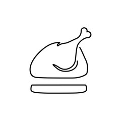Turkey food icon