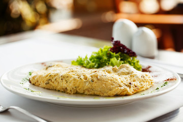 english breakfast omelette