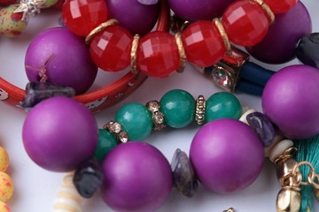 various beads and jewelry (life style) 