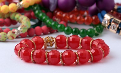various beads and jewelry (life style) 