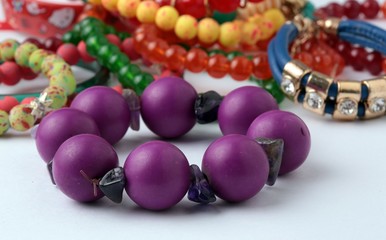 various beads and jewelry (life style) 