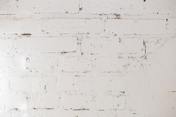 Texture of old gray concrete and  bricks wall for background 